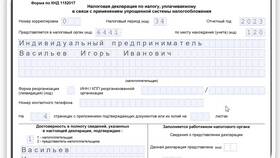 Как заполнить нулевую налоговую декларацию