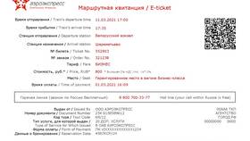 Квитанция EMD Аэрофлот: что это в Юничел